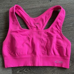Bright Pink Champion Sports Bra! Size Small